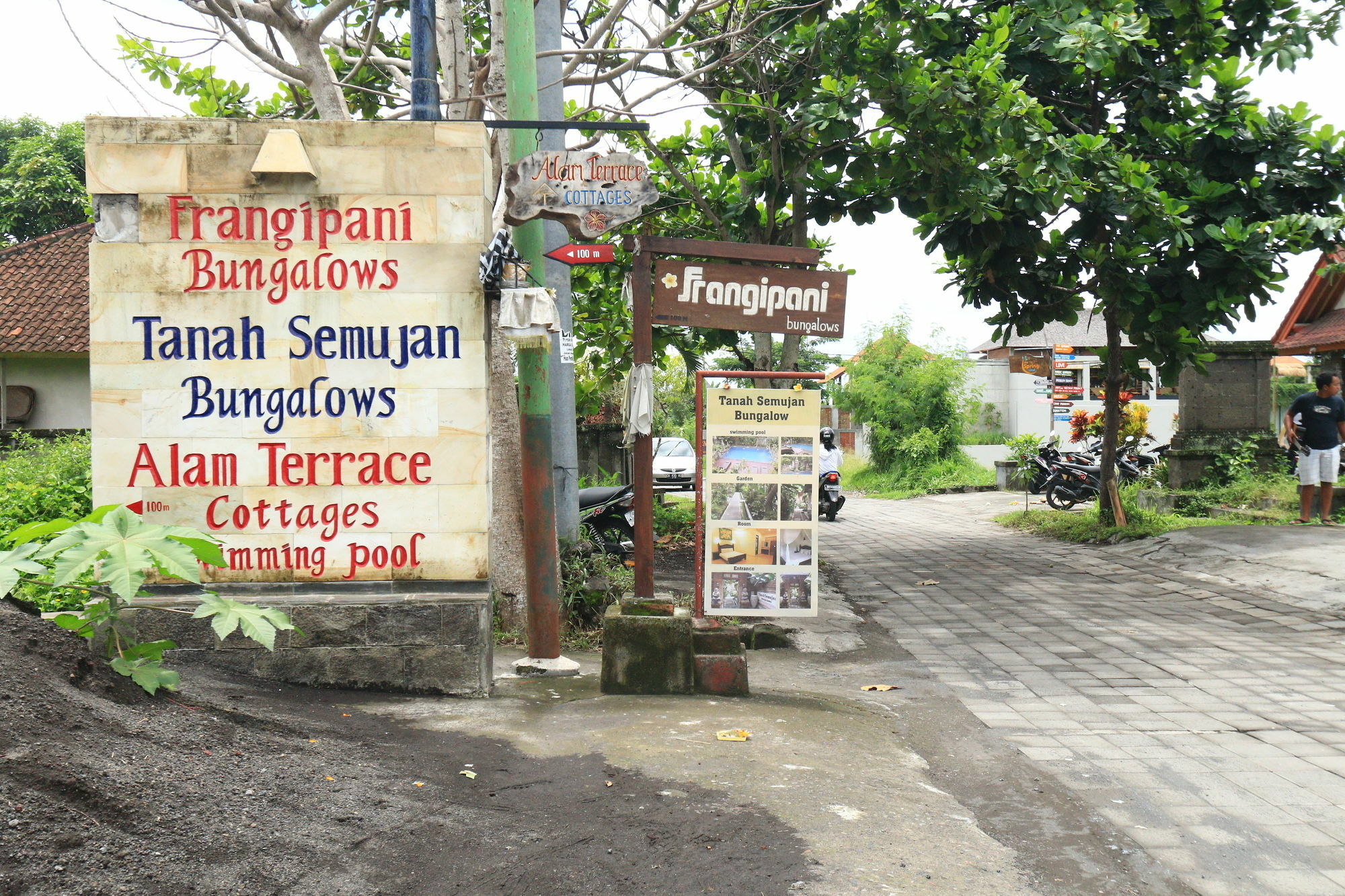 Frangipani Bungalow Ubud Esterno foto