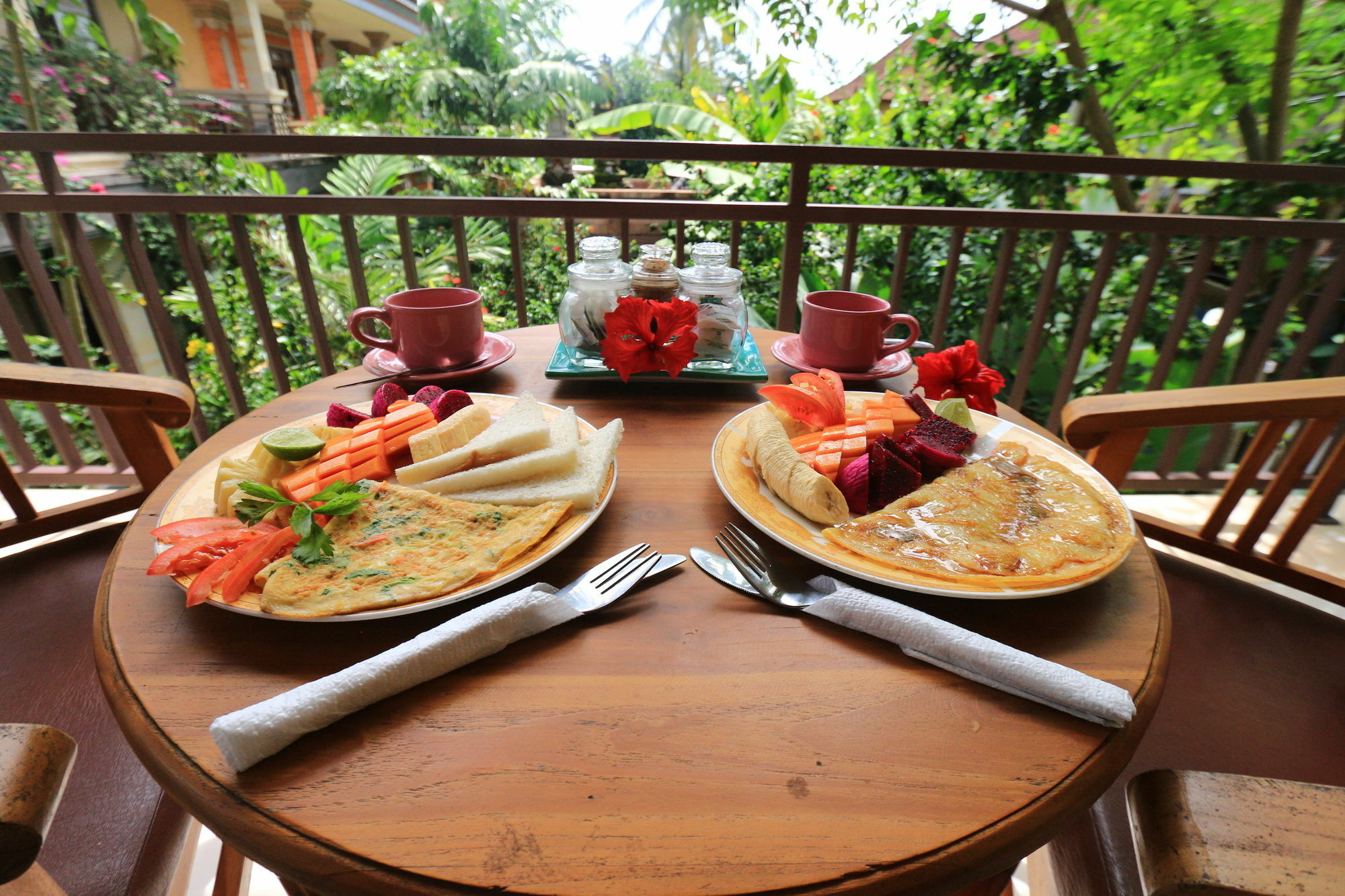 Frangipani Bungalow Ubud Esterno foto