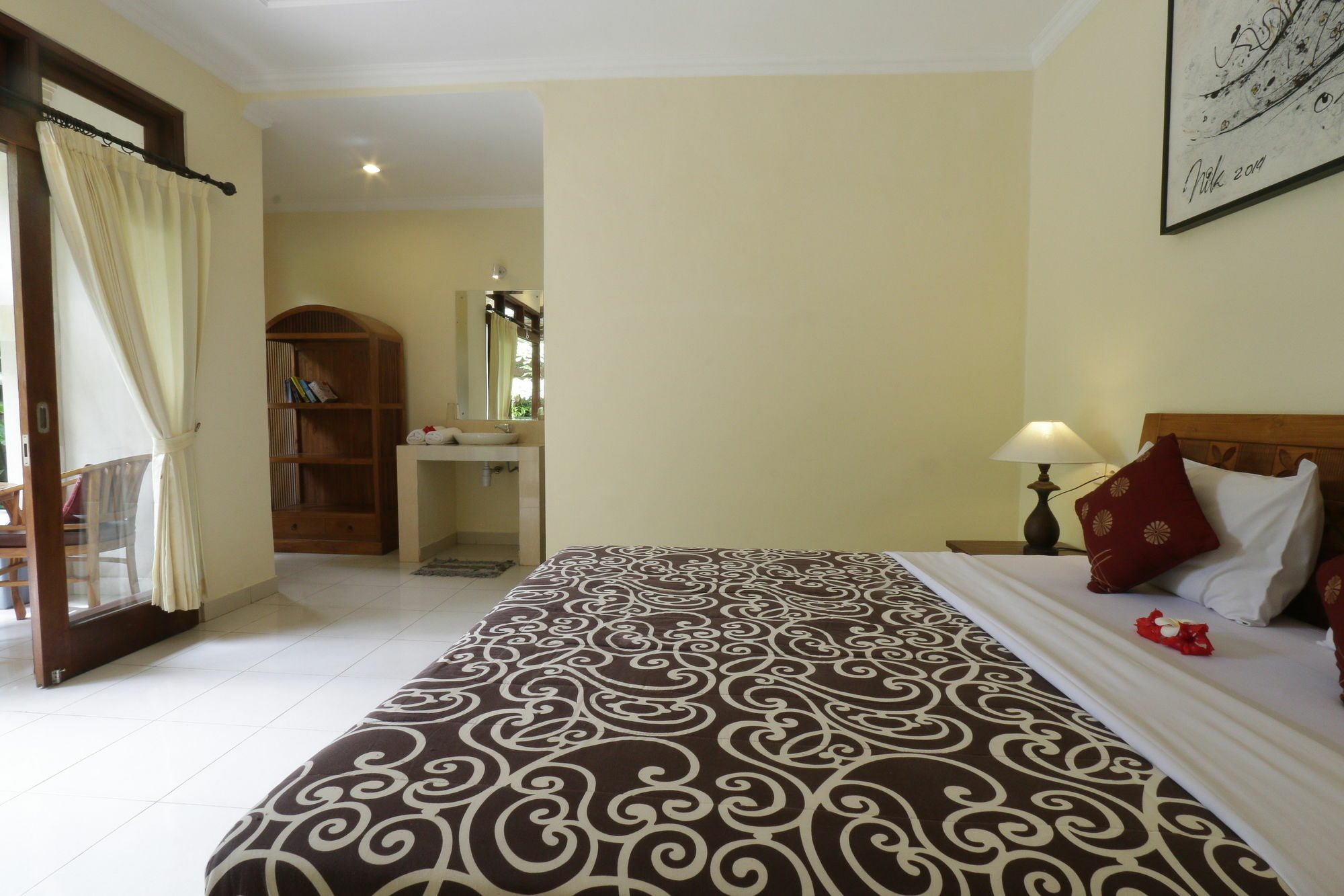 Frangipani Bungalow Ubud Esterno foto
