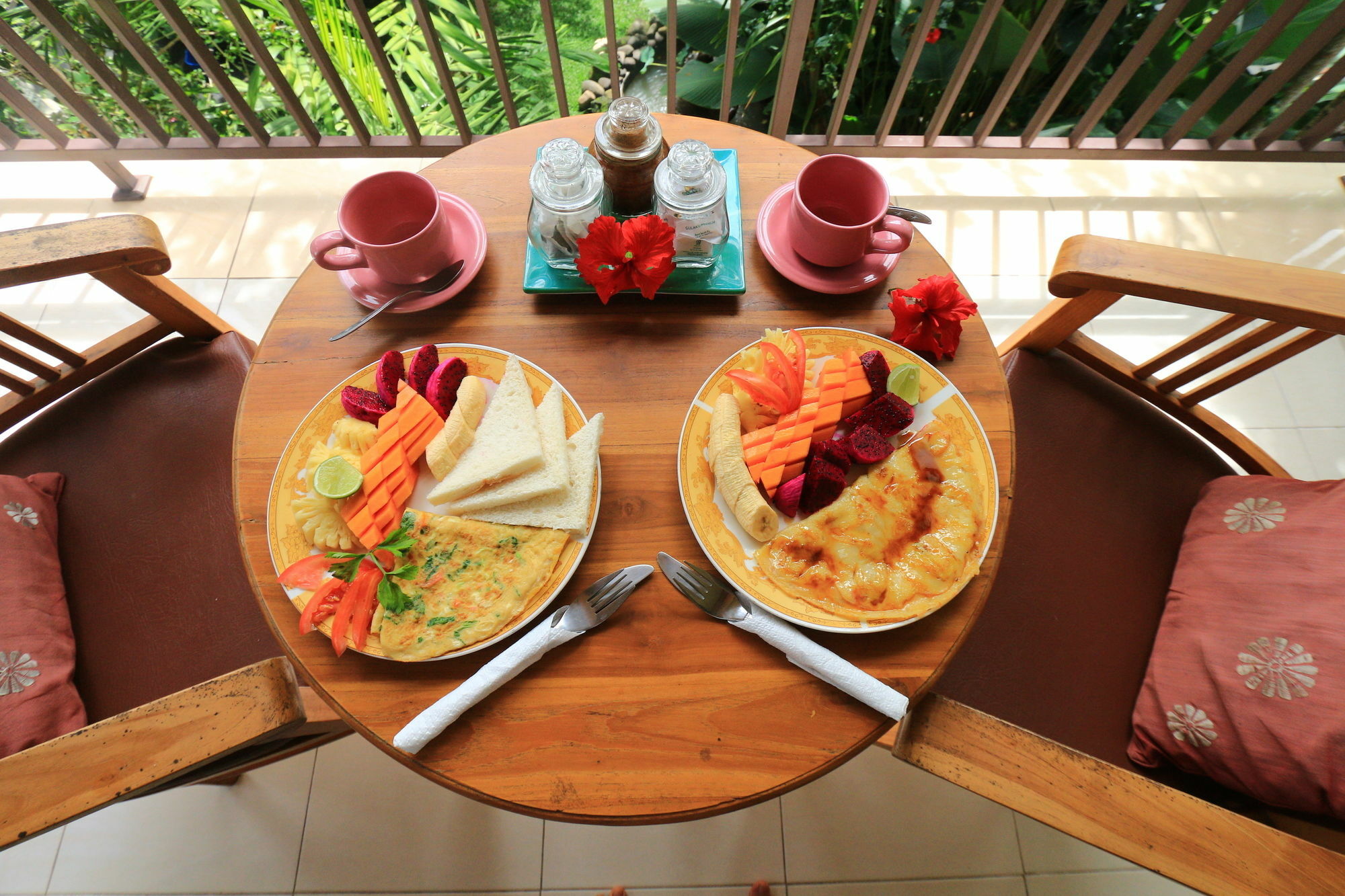 Frangipani Bungalow Ubud Esterno foto