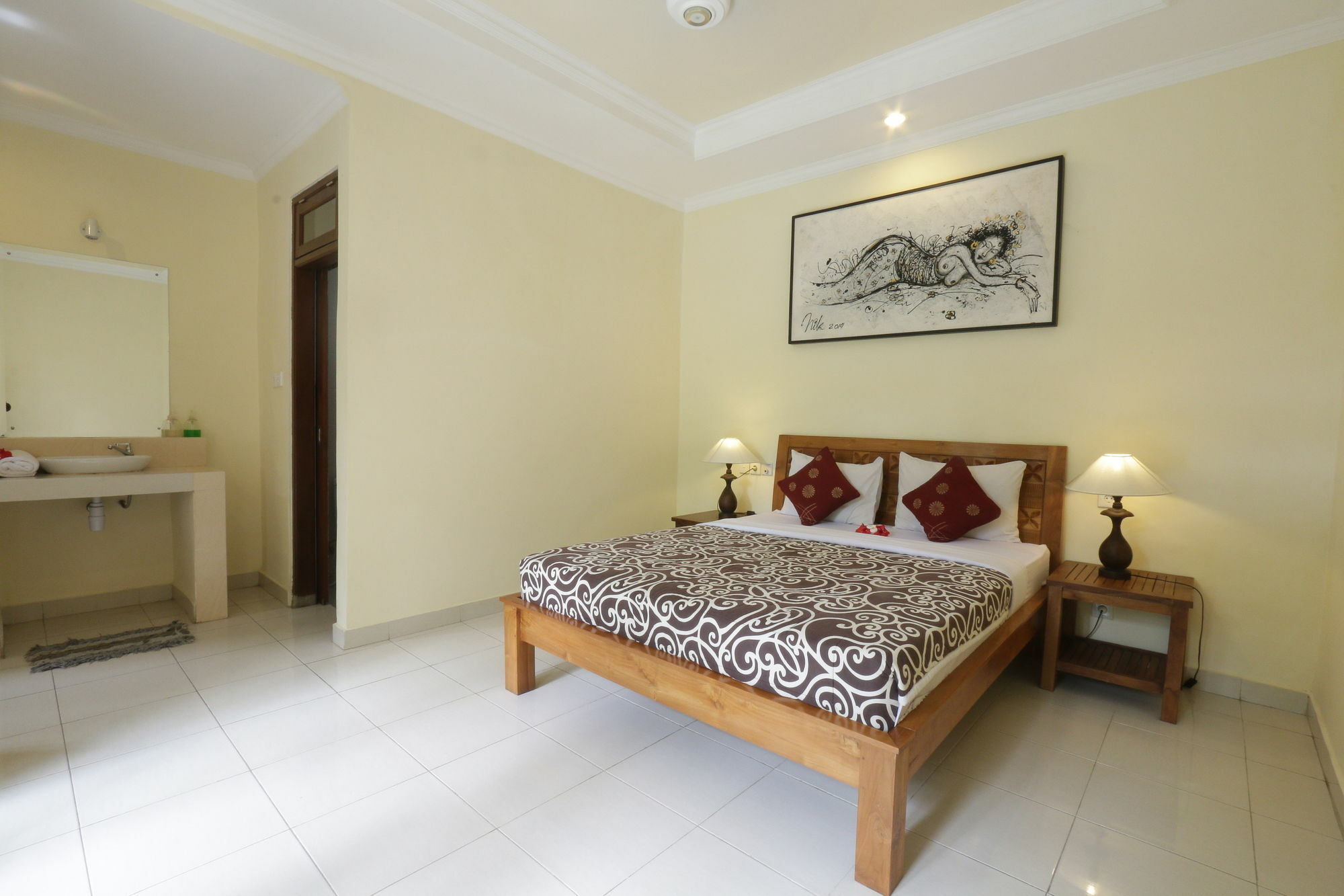 Frangipani Bungalow Ubud Esterno foto