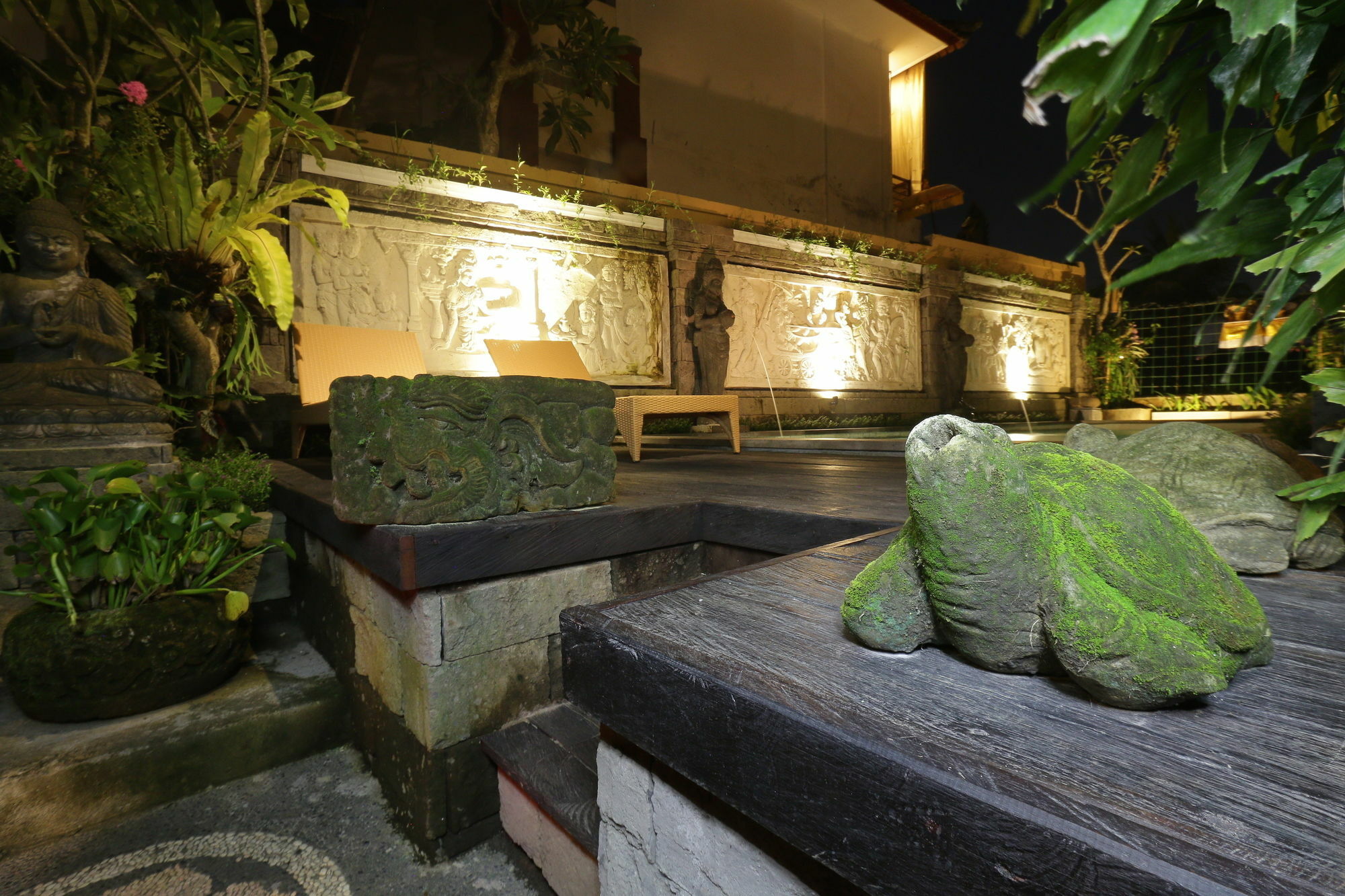 Frangipani Bungalow Ubud Esterno foto
