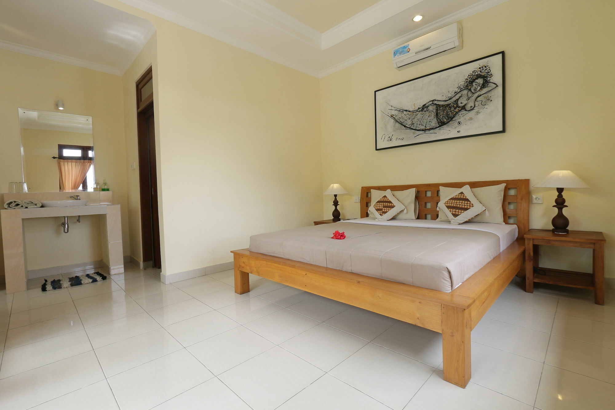 Frangipani Bungalow Ubud Esterno foto