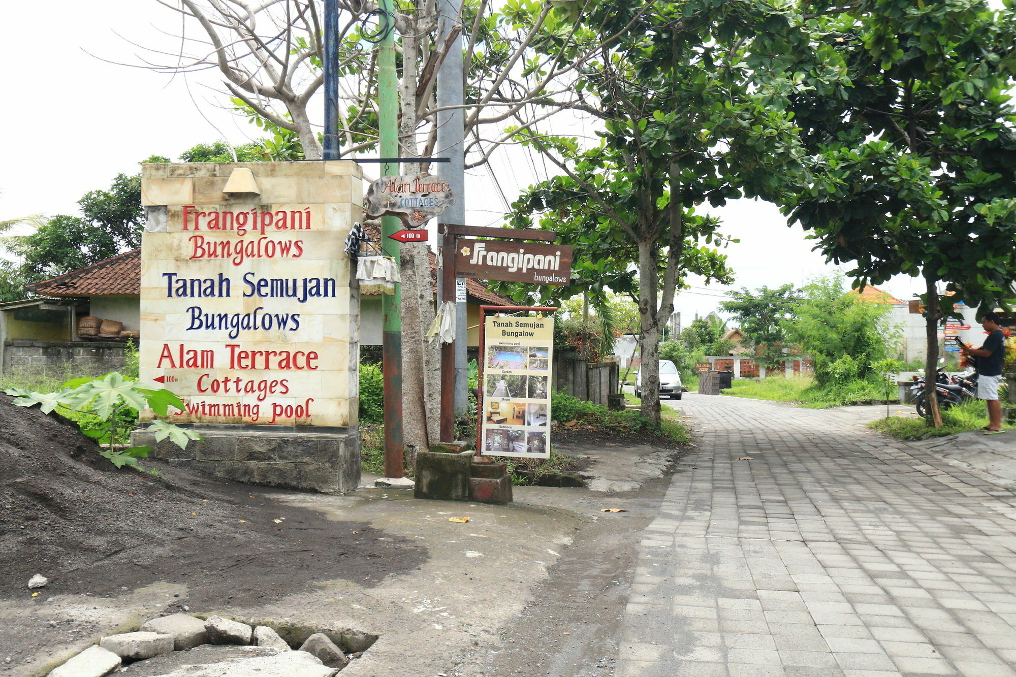 Frangipani Bungalow Ubud Esterno foto